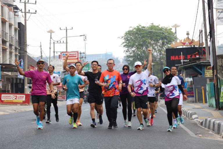 Sekdaprov Fahrizal Darminto Lakukan Pengecekan Rute Lampung Half Marathon dalam Rangkaian HUT Korpri ke-52